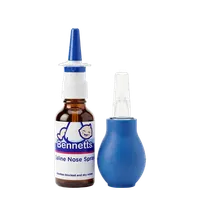 Saline Nose Spray, 30ml Spray with Aspirator