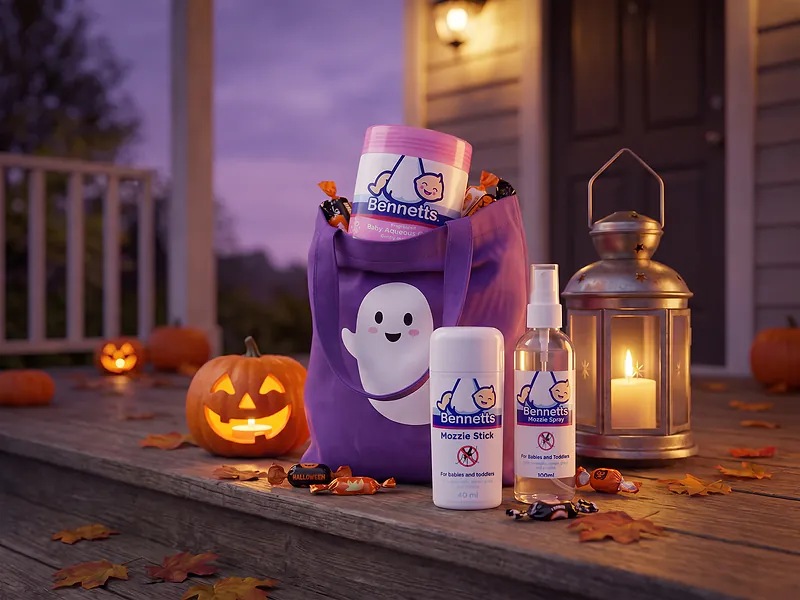 Monster mozzie kit: Mozzie Stick, Baby Aqueous Cream, Mozzie Spray